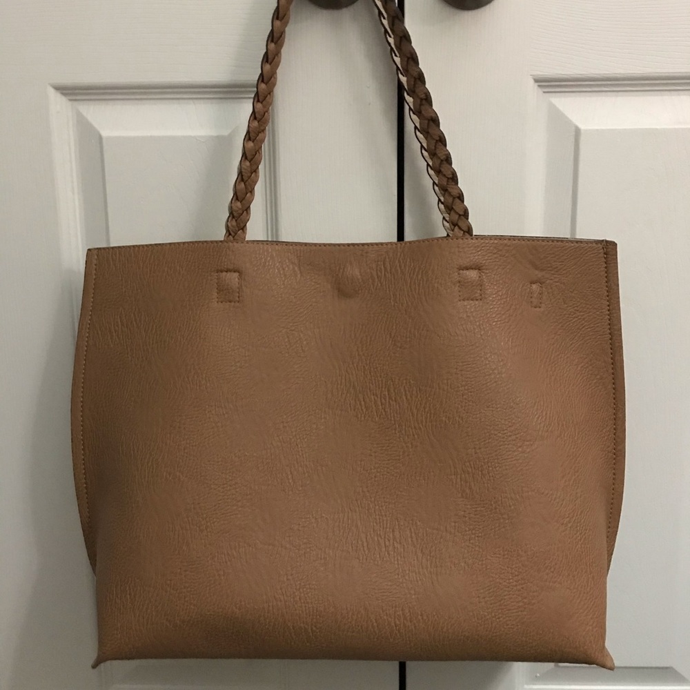 Lucky brand vegan leather reversible tote